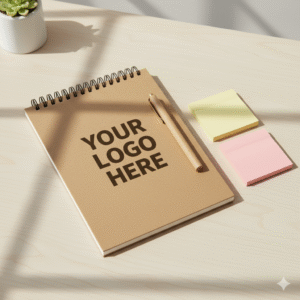 Writing Spiral Notepad with Pen & Sticky Notes